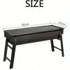 23" Collapsible Charcoal BBQ Grill – Lightweight, Portable, Stainless Steel