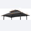 Double-Tiered Grill Gazebo Replacement Canopy, 8' x 5'