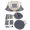 4-Person Pop-Up Camping Tent – Easy Setup for Hiking, Fishing, Beach & Outdoor Adventures