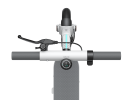Foldable Electric Scooter – 18.6-Mile Range, 15.5 mph, White