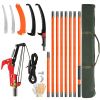 26ft Manual Pole Saw – Lightweight Tree Trimmer with Sharp Steel Blade for High Trees & Shrubs