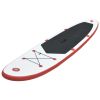 Inflatable Stand-Up Paddleboard Set – Red & White