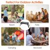 Foldable Stainless Steel Charcoal BBQ Grill – Portable Tabletop for Outdoor Use