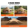 VEVOR 16.4ft Canvas Bell Tent for 4 Seasons