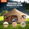 VEVOR 16.4ft Canvas Bell Tent for 4 Seasons