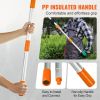VEVOR Extendable Manual Pole Saw – 4.6-9.8 ft, Sharp Steel Blade, Lightweight Aluminum Handle for Branch & Shrub Pruning