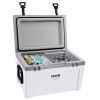 VEVOR 52qt Cooler – 50-Can Capacity, 6-Day Ice Retention