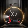 Adult Folding Electric Scooter X7: 1800W*2, 48V, 21Ah Super Motor