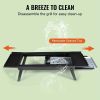 23" Collapsible Charcoal BBQ Grill – Lightweight, Portable, Stainless Steel