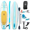 Solstice Watersports 10'6" Rambler Inflatable Stand-Up Paddleboard Kit - Orange