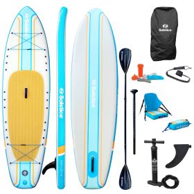 Solstice Watersports 10'6" Rambler Inflatable Stand-Up Paddleboard Kit - Orange
