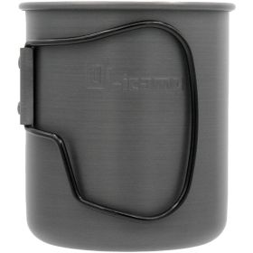 SPACE SAVER MUG W/ GRIP (Color: Black)
