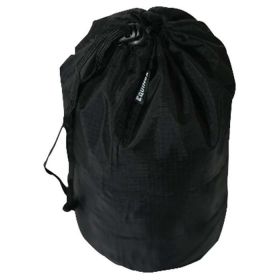 BILBY NYLON STUFF BAGS (Color: Black, Size: 7"x 15")