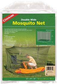 DOUBLE WIDE MOSQUITO NET (Color: Green)