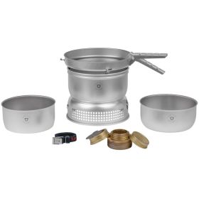 TRANGIA 25-21 DUOSSAL 2.0 STOVE KIT - STAINLESS STEEL LINED PANS (Item: As Per Picture)
