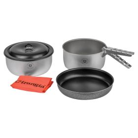 TUNDRA 3 - POT SET - DUOSSAL STAINLESS (Item: As Per Picture)