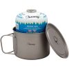 SPACE SAVER POT WITH LID - TITANIUM 900 ML
