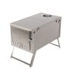 ULTRALIGHT FOLDING TITANIUM HOT TENT WOODBURNING STOVE
