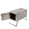 ULTRALIGHT FOLDING TITANIUM HOT TENT WOODBURNING STOVE