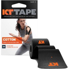 COTTON PRECUT - (20) 10"STRIPS (Color: Black)
