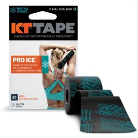 PRO ICE STRIPS 10" PRECUT (Color: Black)