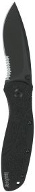 BLUR Knives (Style: Serrated, Color: Black)