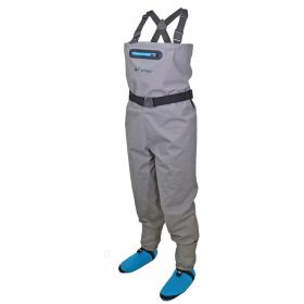 Women's Frogg Toggs Canyon Stockingfoot Waders Adult Large (Color: Gray, Size: Large)