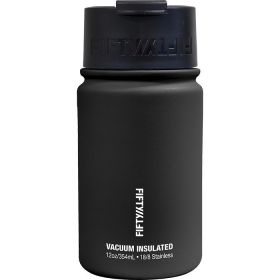 FLIP CAP VAC INSULATED (Color: Black, Size: 12oz)