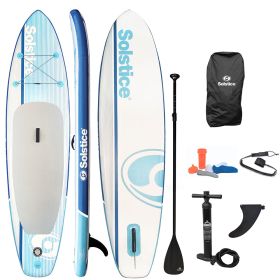 Solstice Watersports 10'6" Cruiser Inflatable Stand-Up Paddleboard Kit (Color: Blue)