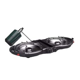Coleman Fold N Go Propane Camping Stove (Color: Black)