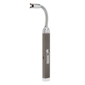 Zippo Rechargeable Flexible Neck Candle Lighter (Color: Pebble Gray)