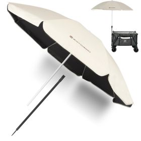 Whitsunday Sunshade SPF 50+ Adjustable Umbrella for Wagon (Size: Large)