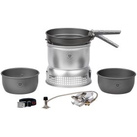 TRANGIA HARD ANODIZED STOVE KIT WITH GAS BURNER (Count: 7, Type: 27)