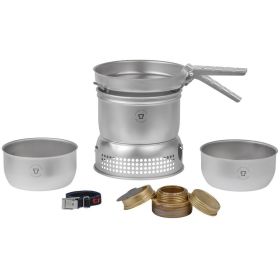 TRANGIA 27-21 DUOSSAL 2.0 STOVE KIT - STAINLESS STEEL LINED PANS (Item: As Per Picture)