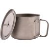 SPACE SAVER POT WITH LID - TITANIUM 900 ML
