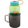 SPACE SAVER TITANIUM MUG + WM 1 QT NALGENE SUSTAIN