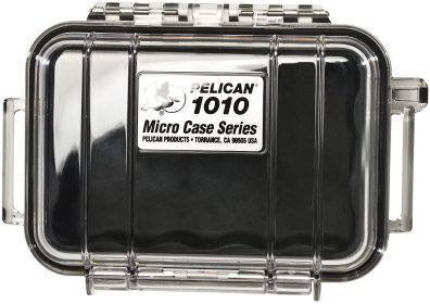 PELICAN MICRO CASE (Item: 1010, Color: Black/Clear)