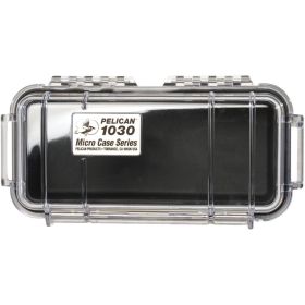 PELICAN MICRO CASE (Item: 1030, Color: Black/Clear)