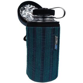 WIDE MOUTH INSULATED BOTTLE SLEEVE (Color: Sleeve Blue, Size: 32oz)