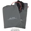HEX TENT - CHARCOAL/RED