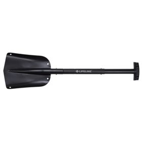 ALUM UTILITY COLLAPSING SHOVEL (Color: Black)