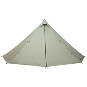 BOREAL - 4 PERSON FLOORLESS TENT WITH POLE - WHITE (Color: White)