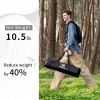 Whitsunday Outdoor Wood Grain Aluminum Camping Table