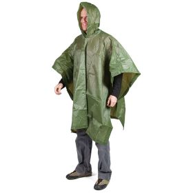 PEREGRINE RAIN PONCHO (Color: Evergreen)