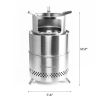 Whitsunday Portable Wood Burning Stove