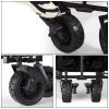 Whitsunday Folding Wagon 8" Heavy Duty Wheels with Push Bar (Standard Size PLUS)