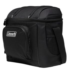 Coleman Chiller Soft-Sided Portable Cooler (Color: Black, Size: 16 Cans)