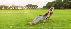 Whitsunday 4-Level Adjustment Table Portable Camping / Backpacking Chair