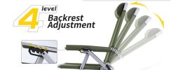 Whitsunday 4-Level Adjustment Table Portable Camping / Backpacking Chair