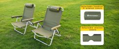 Whitsunday 4-Level Adjustment Table Portable Camping / Backpacking Chair